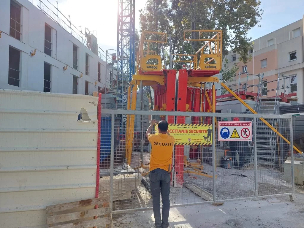 Gardiennage chantier Montpellier