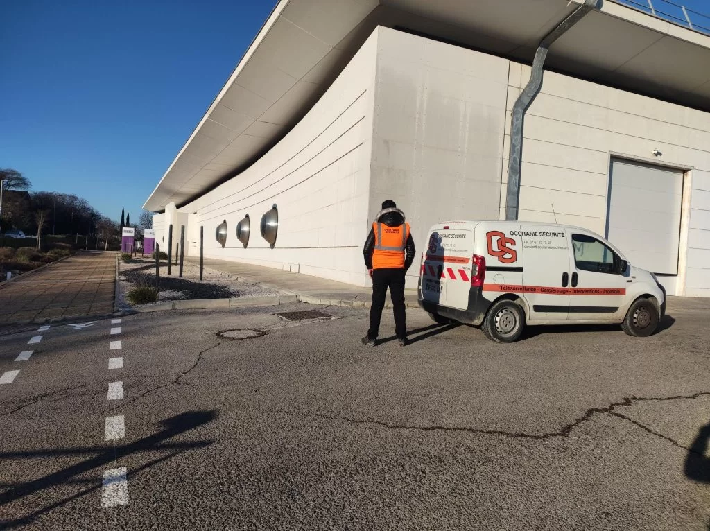 Télésurveillance entrepôt site industriel Montpellier