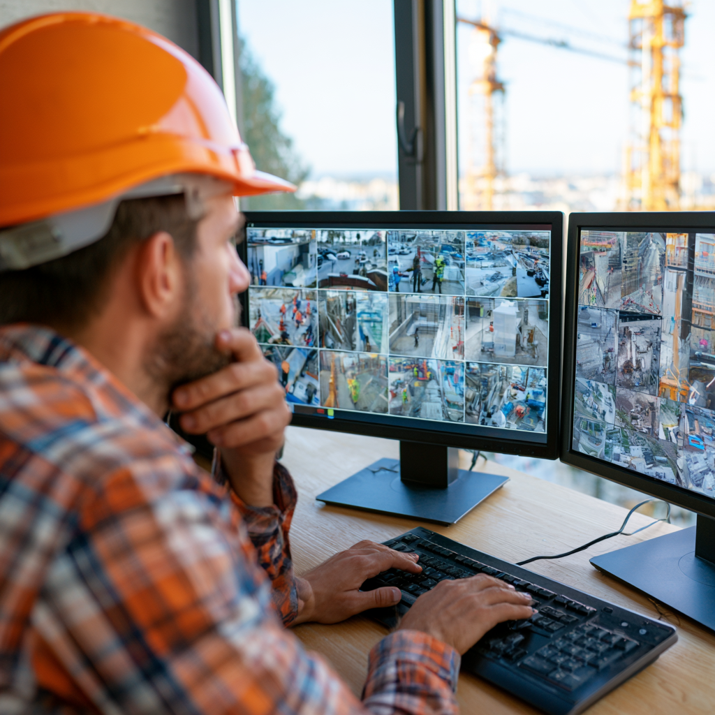 Télésurveillance chantier Montpellier